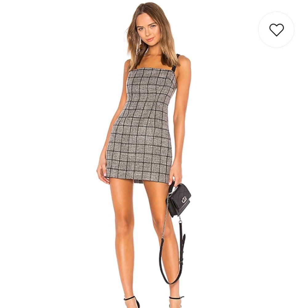 Revolve NBD plaid dress